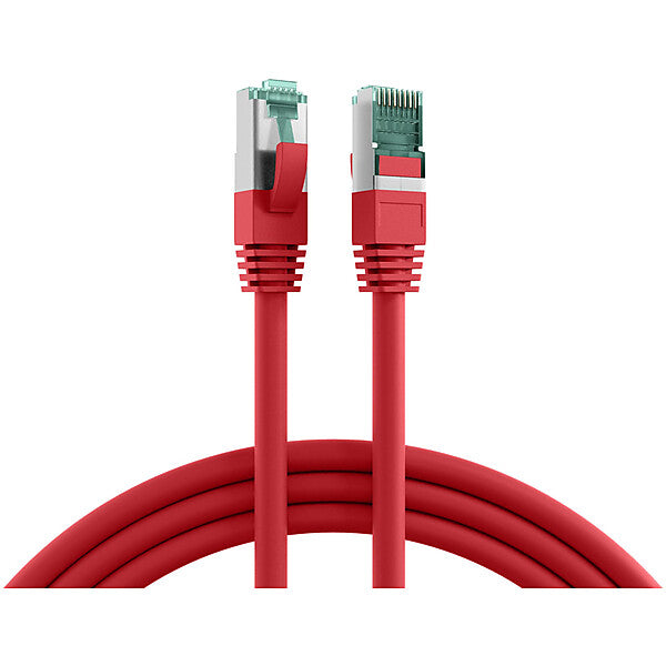 EFB-Elektronik Patchkabel Cat.6A S/FTP RJ45 EC6000A 0.5m rt